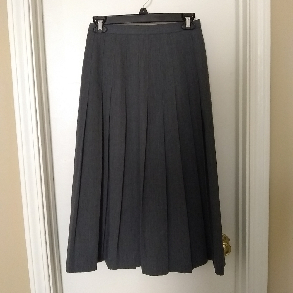 Vintage Pleated Skirt